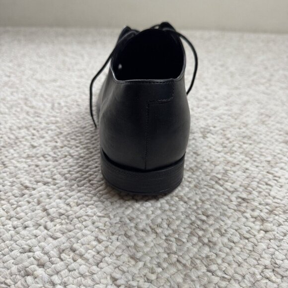Cole Haan Mens Air Adams Black Dress Oxford Apron Toe Derby C09438 Size 12 M - Picture 6 of 16